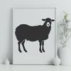 Artistic Sheep In DXF Format - Free Download