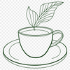 Coffee Cup Template In SVG, PNG, PDF And DXF File Formats