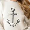 Artistic Anchor DXF - Free Commercial Use Download