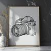 Artistic Camera - Glowforge PNG