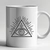 Beautiful Eye Of Providence In PDF & PNG