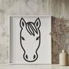 A detailed horse illustration created as a scalable vector graphic.