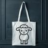 Beautiful Sheep - DXF For Commercial Use