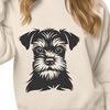 Creative Miniature Schnauzer In SVG, PNG, PDF And DXF File Formats - Free