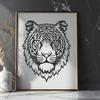 Ornate Tiger - Craft PDF