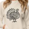 Ornate Turkey - Farm Animal DXF