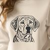 Labrador Retriever Vector Image In SVG, PNG, PDF And DXF Formats