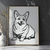 Free Corgi - Craft DXF