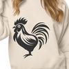 Stunning Cockerel In SVG & PNG