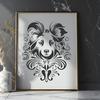 Ornate Shetland Sheepdog DXFs - Free Download