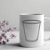 Stylish Cup Illustration for Download A free vector cup illustration available for both personal and commercial use.