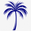 Beautiful Palm Tree In SVG, PNG, PDF And DXF File Formats - Free