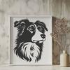 Australian Shepherd In SVG Format - Free Digital Download, Commercial Use