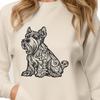 Free Miniature Schnauzer Illustration In DXF For Free Download