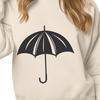 Colorful Vector Umbrella Illustration for Design Projects A stylized illustration of a colorful umbrella, suitable for vector design projects.