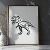 Stunning T Rex Printable Image