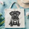 Pug In PDF Format - Free Commercial Use License