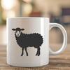 Unique Sheep Printable Image DXF - Free Download