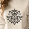 Stunning Snowflake - Sublimation SVG