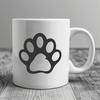 Beautiful Animal Paw SVG - For Craft Project