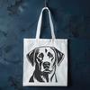 Artistic Labrador Retriever - Laser Engraver SVG Free Download