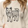 Stunning Shiba Inu DXF