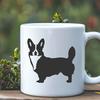 Stunning Welsh Corgi In DXF