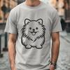 Artistic Pomeranian Vector Craft File