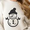 Creative Snowman In PDF And PNG