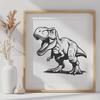 Free Creative T Rex - Free PNG Download, Commercial Use