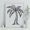 Unique Palm Tree Vector Craft File SVG - Free Download