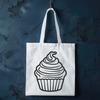 Free Unique Cupcake Decal