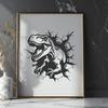 Artistic Dinosaur - Sublimation PDF