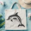 Dolphin In DXF Format - Free Digital Download, Commercial Use