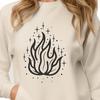 Stunning Fire Decal - Free DXF