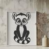 Beautiful Lemur DXFs - Free Download