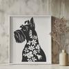 Creative Miniature Schnauzer Template