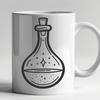 Free Potion Bottle - Sublimation SVG