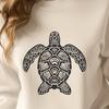 Sea Turtle Digital Artwork In SVG, PNG, PDF And DXF Formats