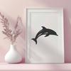 Stunning Dolphin In PDF Format - Free Download