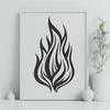 Beautiful Flames - Sublimation PNG