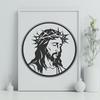 Creative Jesus In DXF - Free Download