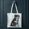 Cute Sitting Rottweiler - DXF