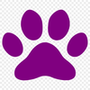 Paw Print Digital Drawing In SVG, PNG, PDF And DXF Formats