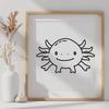 Stunning Axolotl - Animal SVG