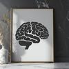 Free Unique Brain Illustration PDF - Commercial Use