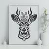 Stunning Deer In SVG, PNG, PDF And DXF File Formats - Free