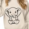 Elegant Elephant Icon in Vector Format Elephant graphic icon in vector format