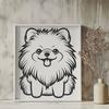 Free Pomeranian Vector Image