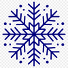 Unique Snowflake DXF